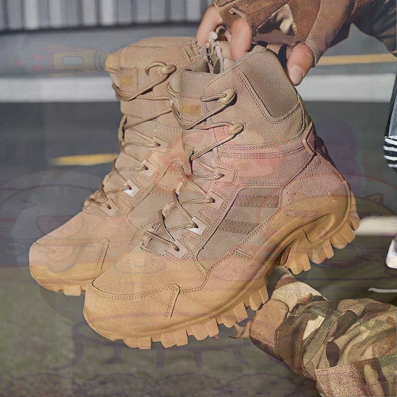 Streetwear Brand Canada - Tan Long Barrel Deadlift Casual Sneakers