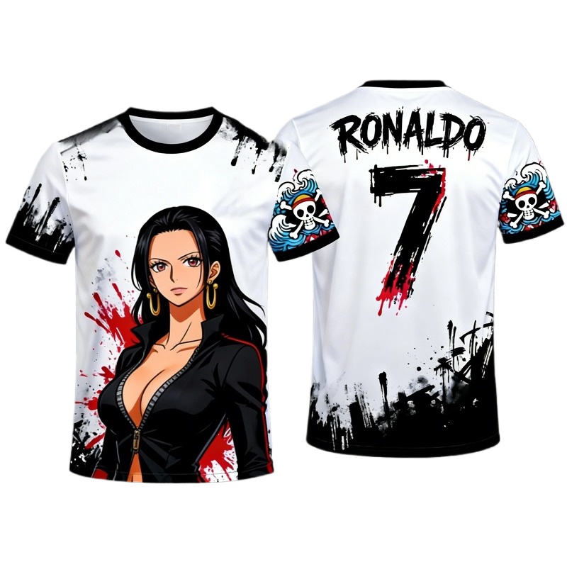 One Piece Luffy No.7 Co-brande - Streetwear Brand Jersey review and price