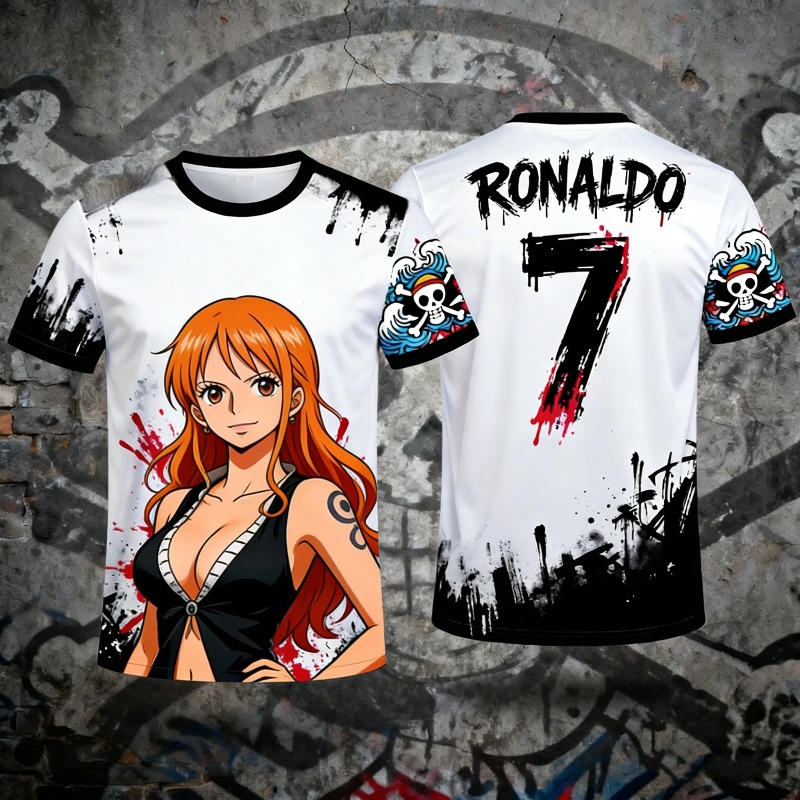 One Piece Luffy No.7 Co-brande - Streetwear Brand Jersey review and price