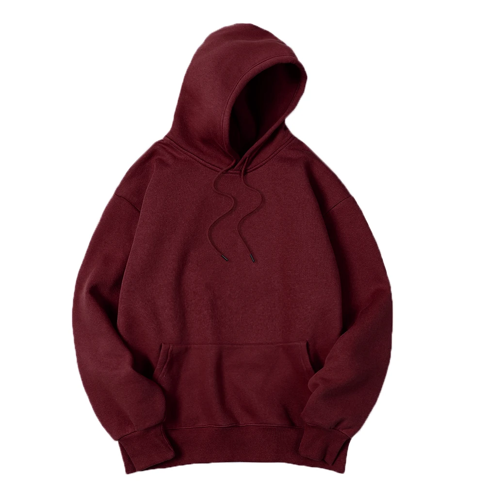Men's Solid Color Hooded Sweat - Streetwear Brand Jersey review and price