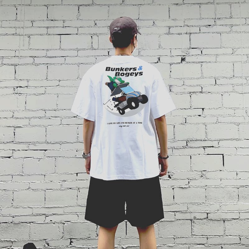 Cartoon Alligator Golf Cart Ba - Streetwear Brand Golf review and price