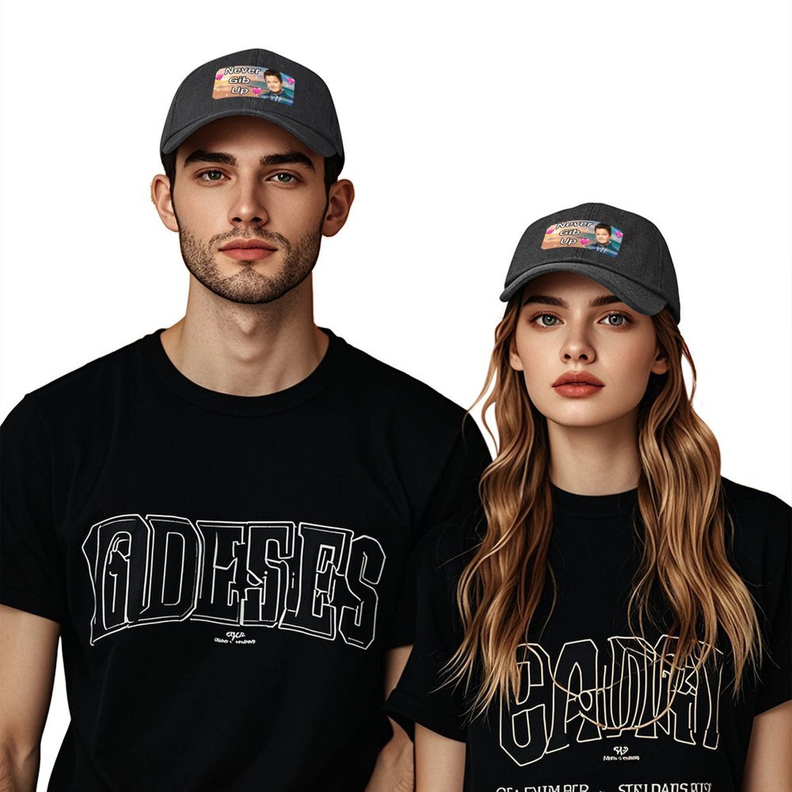 Never gib up bumper Sticker Ba - Streetwear Brand Golf review and price